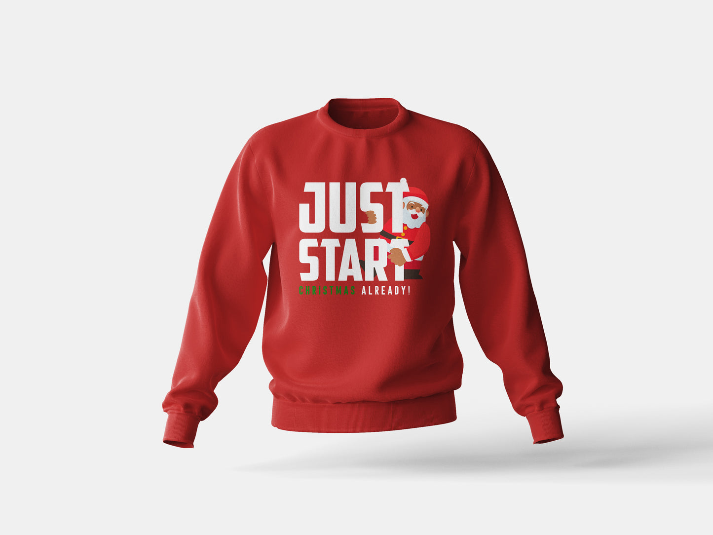 Just Start Christmas BLK