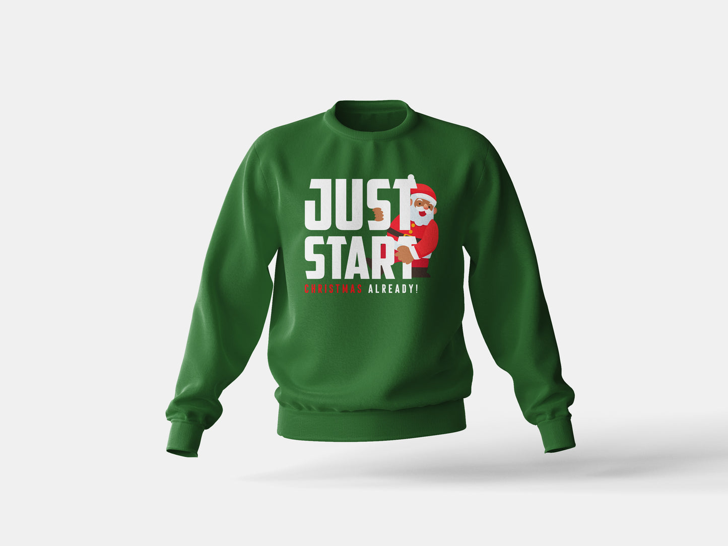 Just Start Christmas BLK